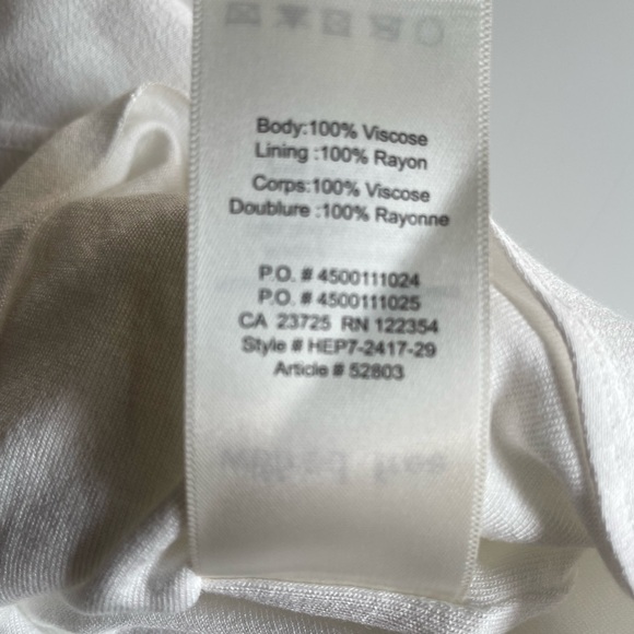 Small white Wilfred Free Margot V-neck camisole - Picture 6 of 7